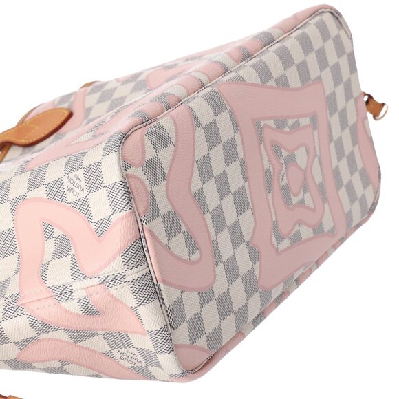 Louis Vuitton Neverfull MM Tote Limited Edition Damier Azur Tahitienne - Picture 8 of 9